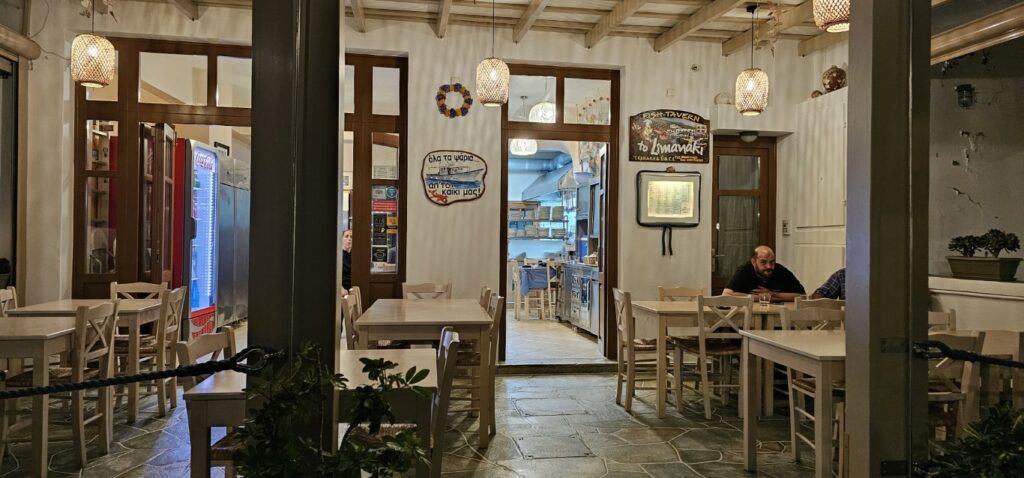 Limanaki top Sifnian tavern restaurant for traditional Greek food Sifnos Greece