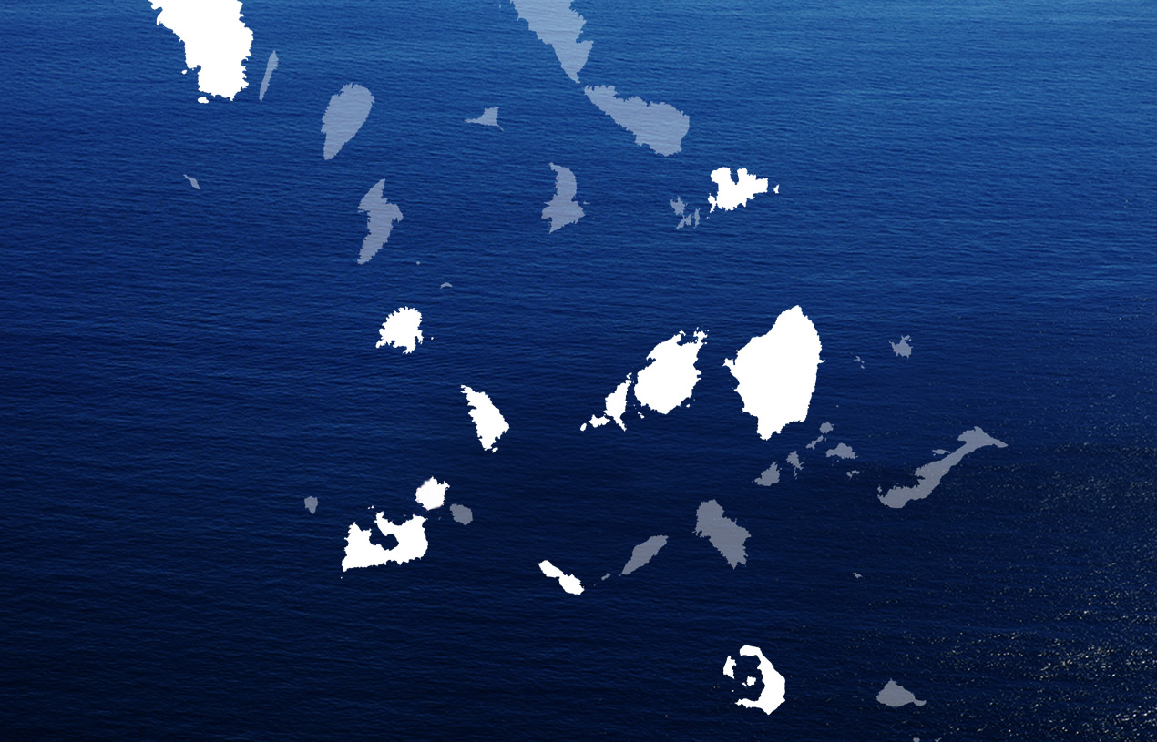 Interactive map showing VIP private boat transfer destinations from Sifnos to Milos, Santorini, Mykonos, Paros, Naxos, and other Cyclades islands by A La Mer